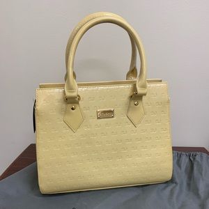 NEW St. John pale yellow Purse!